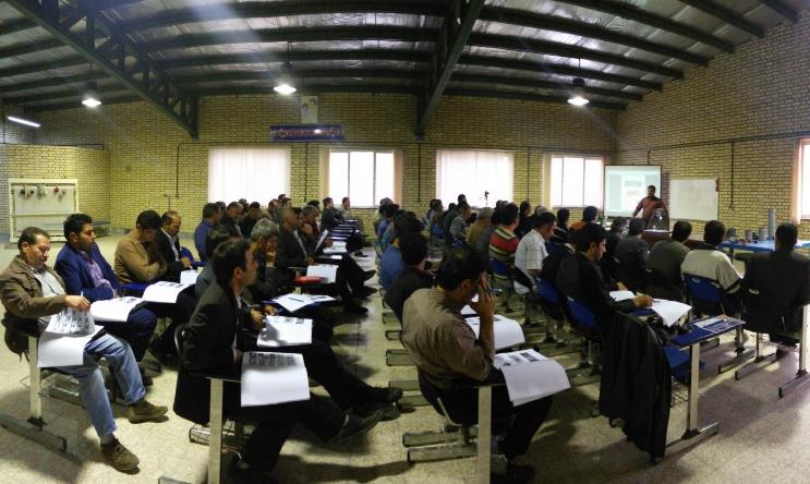 Training course of facility craftsmen of Maragheh	